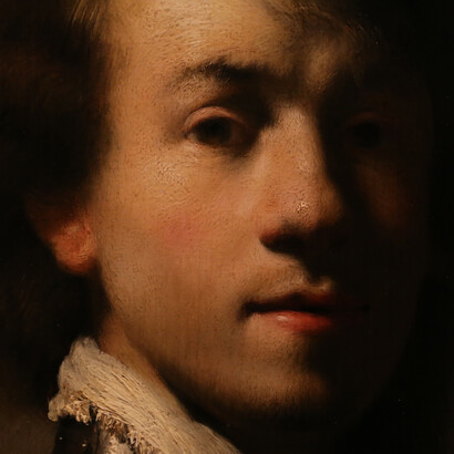 Rembrandt, Autoritratto con gorgiera