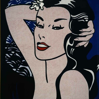 Roy Lichtenstein. Little Aloha, 1962, acrilico su tela. Photo by Robert McKeever © Estate of Roy Lichtenstein - SIAE 2018