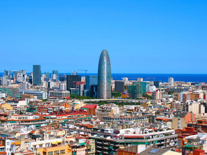 Barcelona. View of the city