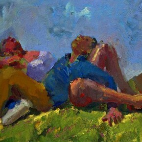 Kevin Sinnott, Sleep, Kevin Sinnott, Oil on linen, 2012, 56 x 70 cm