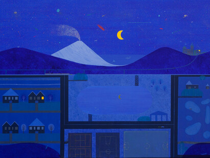 Aitor Lajarin-Encina, Neighbors (detail), 2025. Courtesy of Pentimenti Gallery