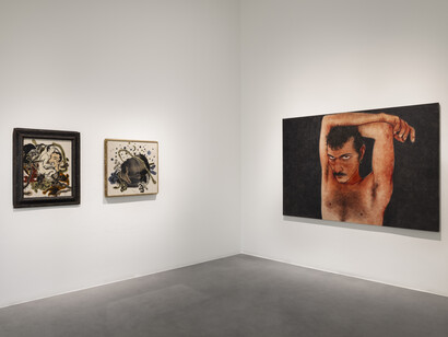 Roberto de Pinto, Ostinato, exhibition view. Courtesy of Francesca Minini. Photo by Andrea Rossetti