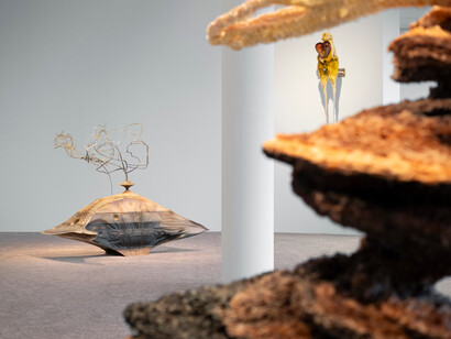 Marguerite Humeau, \*sk\*/ey-, exhibition view. Courtesy of ICA