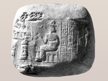 Sigillo cilindrico mesopotamico