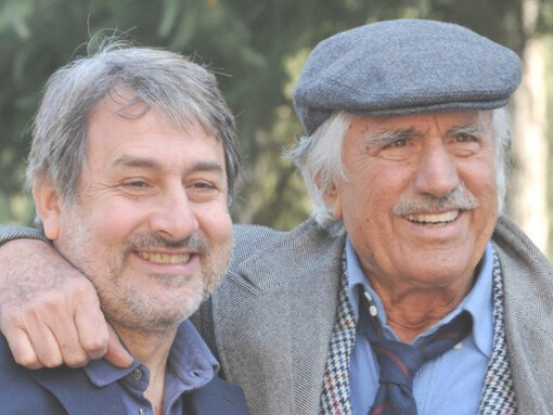 Massimiliano Buzzanca con suo padre Lando Buzzanca