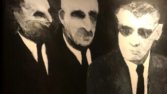 José Miguel Rojas; Imágenes del poder, 1988. Foto cortesía del MAC