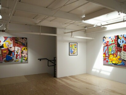 Speedy Graphito, Exhibition view. Courtesy of Fabien Castanier Gallery