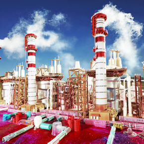 David LaChapelle, Land Scape Kings Dominion, 2013, Epreuve chromogène / Chromogenic print, 183 x 244 cm / 72 x 96 in. / Edition de 3 + 2 AP, © David LaChapelle, Courtesy Galerie Daniel Templon, Paris & Brussels