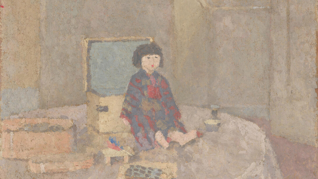 Gwen John, The japanese doll (detail). Courtesy of National Museum Cardiff 