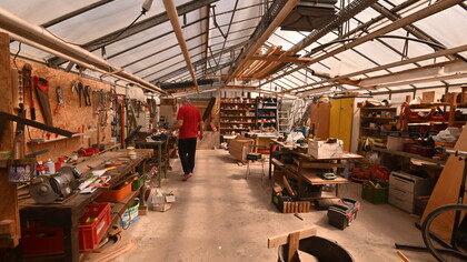 Collective toolshed at gASTWERKe @ Ashish Kothari