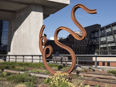 Matt Johnson, Untitled (Swan), 2016. Courtesy of High Line Art