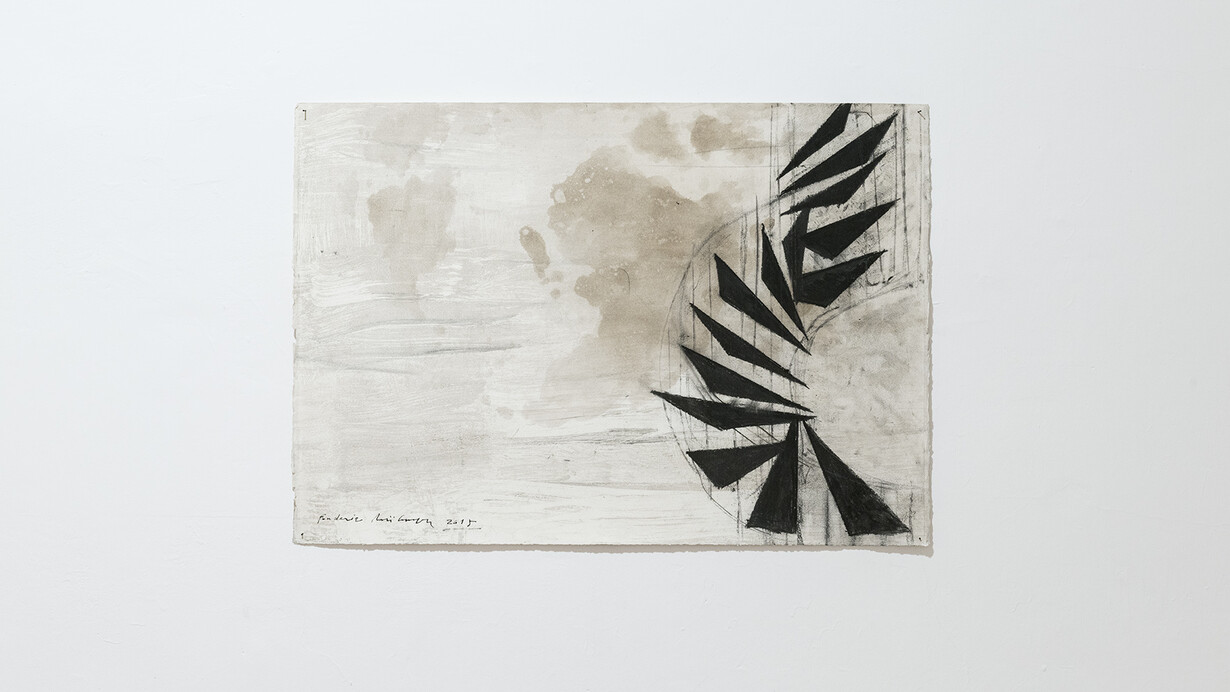 Fonderia, 2015, tecnica mista su carta, cm 52x75. Crediti: Andrea Musicò