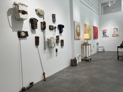 The Breaking Room, Nan Collymore, Julia Jalowiec and Pamela Sneed, installation view. Courtesy of Kates-Ferri Projects