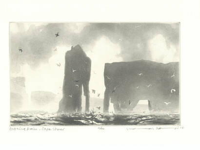 Norman Ackroyd, Evening Rain Papa Stour