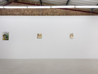 Sherman Sam, Together We're Heavy, Exhibition view. Courtesy of Annka Kultys Gallery