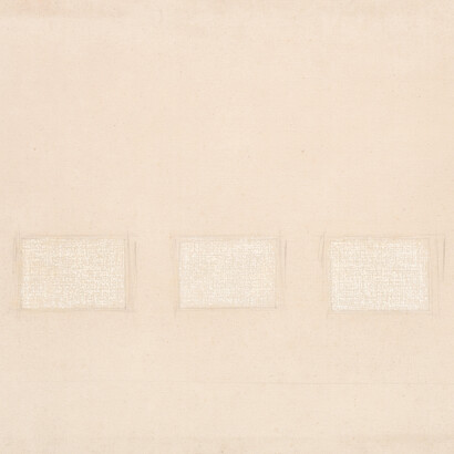 Vincenzo Cecchini, Senza Titolo, 1973, Acrilico su tela di lino, cm 50 x 60 ognuno, pezzo unico, ©Mattia Mognetti / Courtesy Glenda Cinquegrana Art Consulting