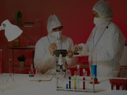 In a cutting-edge laboratory, two dedicated scientists are at work, unraveling the complexities of molecular biology, pioneering the realm of gene therapy, and pushing the boundaries of cell-based therapies