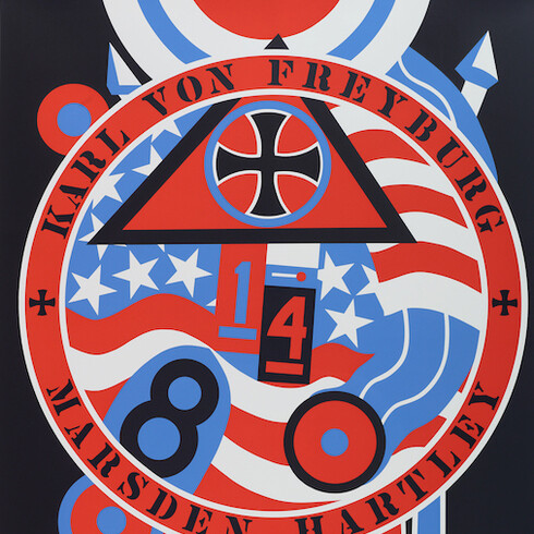 Robert Indiana. Placeholder. Courtesy of Colby College Museum of Art
