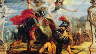 'Aquiles derrotando a Héctor' (Peter Paul Rubens, 1630)