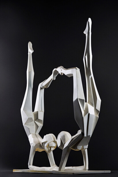 Joyce Arad, Head to head, 2024. Courtesy of bG Gallery