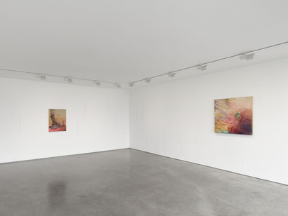 Leiko Ikemura, El jardín nocturno, exhibition view. Courtesy of Lisson Gallery