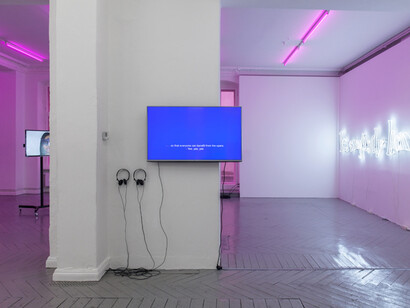Mediengruppe Bitnik, Exhibition view. Courtesy of Eigen + Art Lab