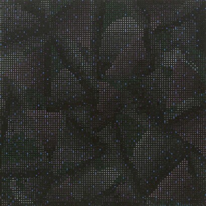 Tony Bechara, Compositions in blacks (detail), 2015. Courtesy of Parrish Art Museum