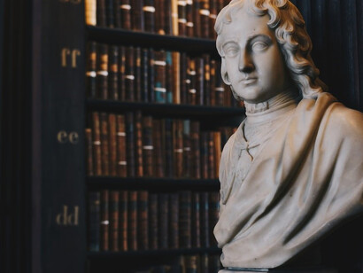 In Dublin, the Trinity College classical library is a stunning place, housing an extensive collection of books and an array of elegant busts