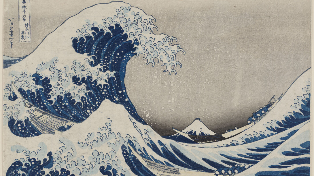 Katsushika Hokusai, Under the Wave off Kanagawa, about 1830-31