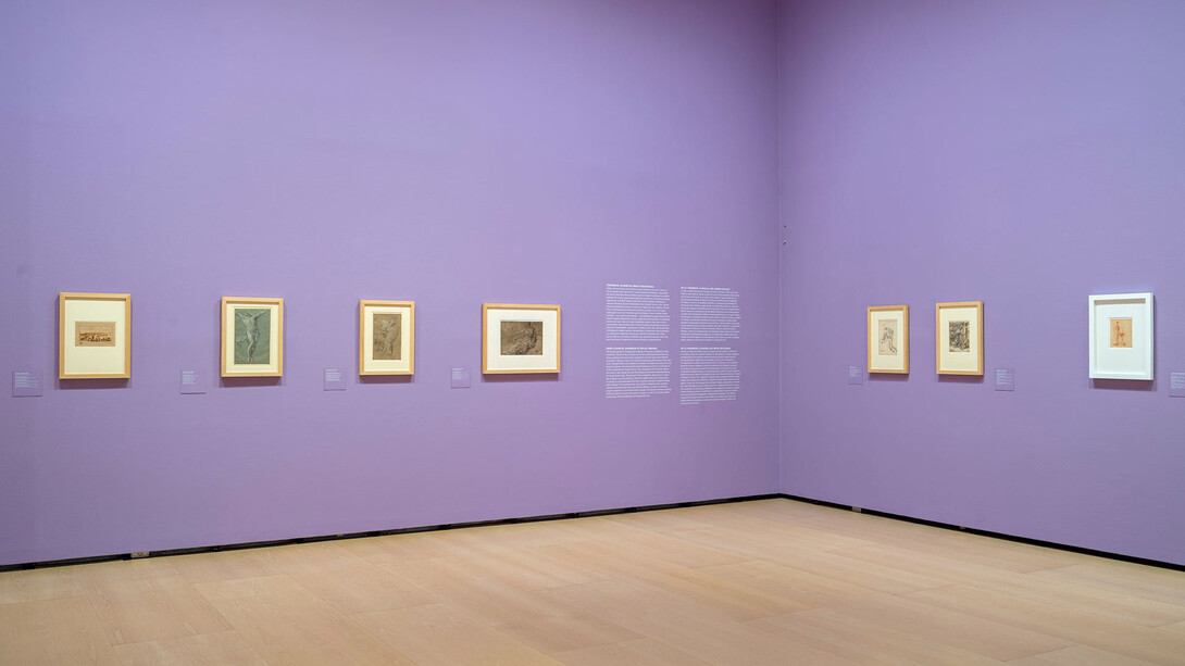 Chefs-d'œuvre sur papier de Budapest, vue d'exposition. Avec l'aimable autorisation du Guggenheim Bilbao