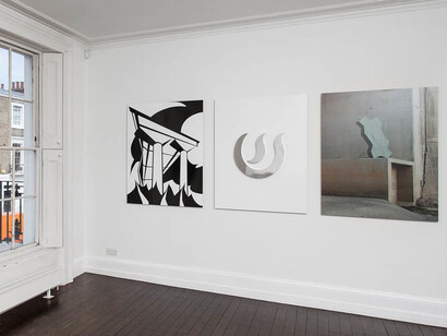 Ben Nathan, Untitled, drawing installation, mixed media on paper, dimensions variable, 2014, Courtesy of the artist and 43 Inverness Street