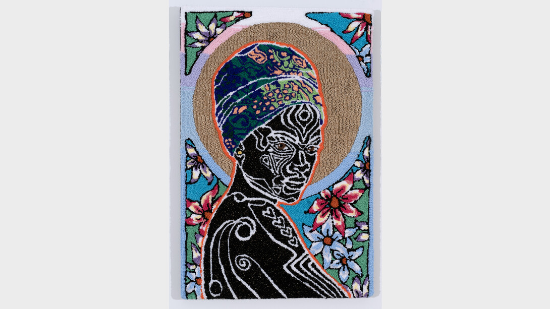 Simone Elizabeth Saunders, (Be)Longing VI, 2023. Courtesy of Claire Oliver Gallery