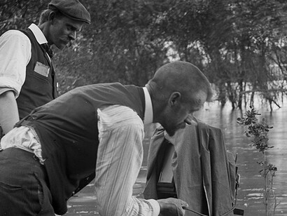 Catching Birds with a Camera. Courtesy of Oregon Historical Society