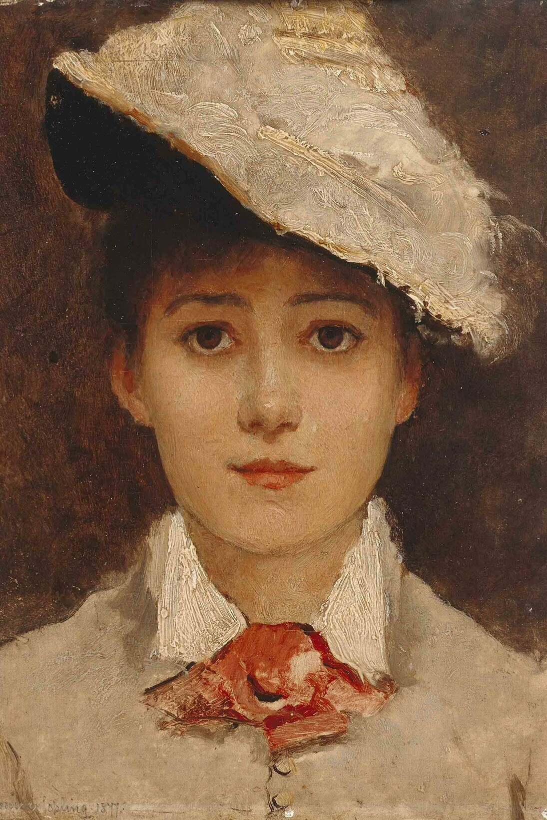 Self-Portrait  1877, Louise Jopling 1843-1933 © Manchester City Galleries

