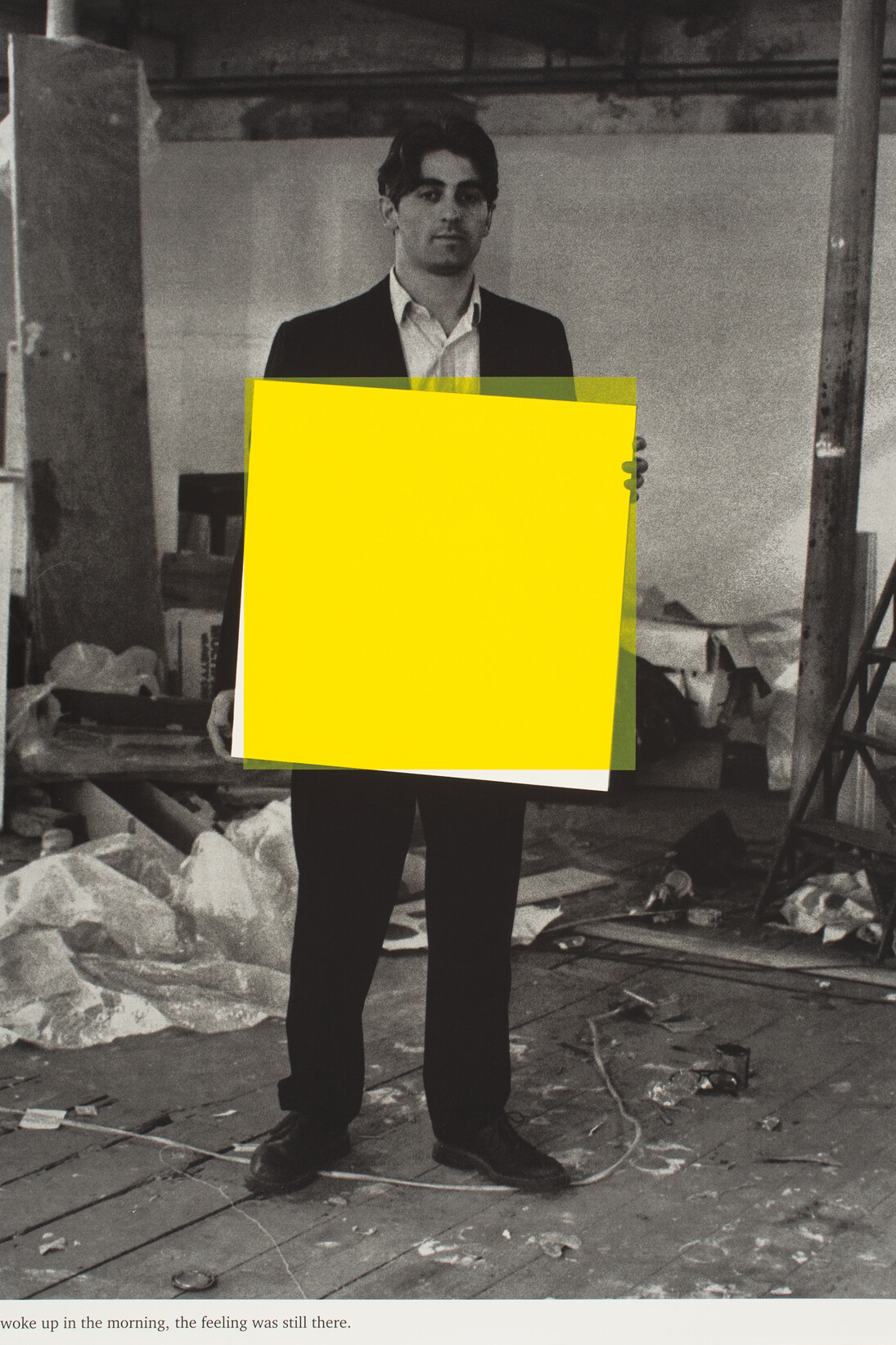 Angus Fairhurst, When I woke up in the morning the feeling was still there, 1997 
