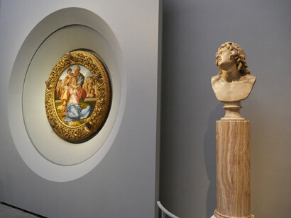 Inaugurata la nuova sala dedicata a Raffaello e Michelangelo. Courtesy of Gallerie degli Uffizi