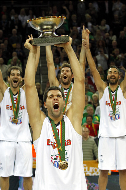 La selección española de baloncesto se proclama campeona de Europa por segunda vez consecutiva en 2011