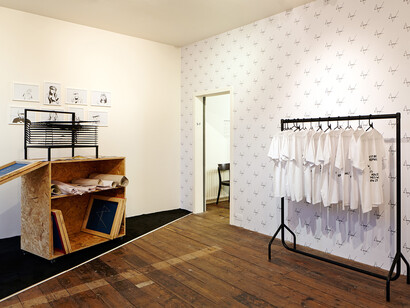 Installation view at the South London Gallery, 2014, Photo by Andy Stagg