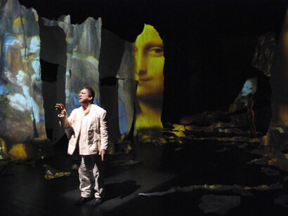 Giancarlo Cauteruccio, Krypton. Canti Orfici Visioni. Foto di Stefano Ridolfi
