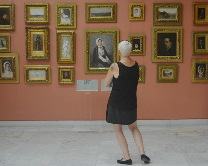 The Romanian Modern Art Gallery. Courtesy of National Museum of Art of Romania
