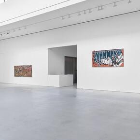 Thornton Dial, The visible and the invisible, exhibition view. Courtesy of Hauser & Wirth