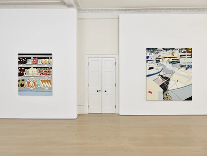 Hilary Pecis, Wandering, exhibition view. Courtesy of Timothy Taylor Gallery