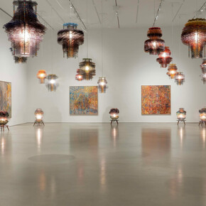 Jorge Pardo, exhibition view. Courtesy of Petzel