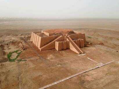 Archeological site in Ur, Iraq