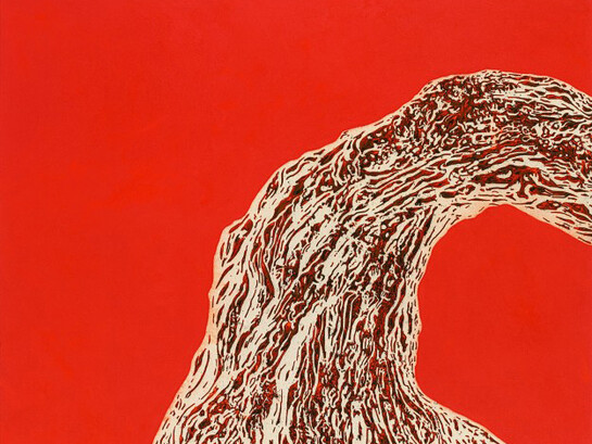 Tony Bevan, (b. 1951), Trunk (PC161), 2016
Acrylic and charcoal on canvas, 154 x 198 cm; (60 5/8 x 78 in.). Courtesy of Ben Brown Fine Arts