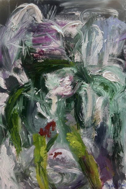 Alysha Marko, Armory flowers, 2024. Courtesy of AMRM Gallery