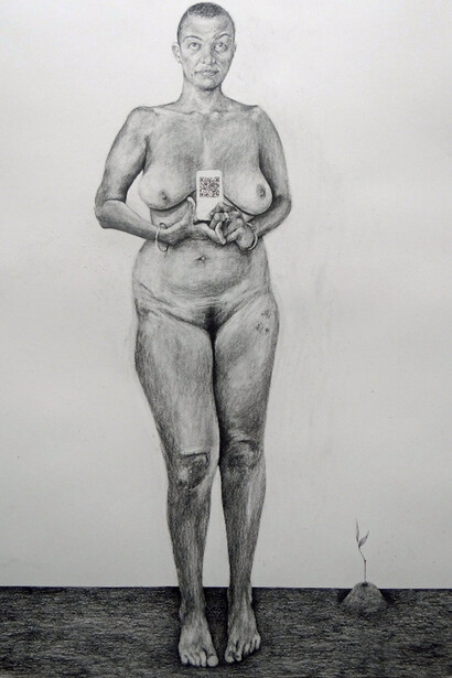 Phoebe Boswell, In Your Eyes, I Am, 2017. Courtesy of Tiwani Contemporary