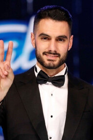 The Palestinian artist Yacoub Shaheen 