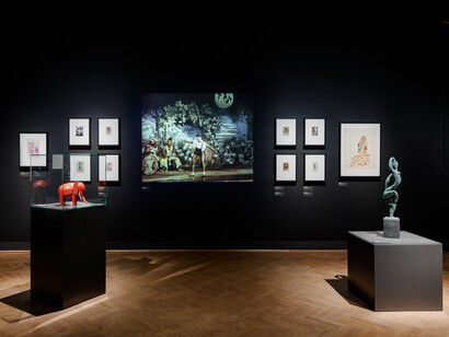 Josephine Baker. Idol ikone inspiration, ausstellungsansicht. Mit freundlicher genehmigung der OÖ Landes-Kultur GmbH