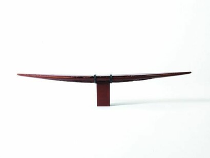 Resting Line, Ann Christopher RA, Bronze and neoprene, Edition of 9